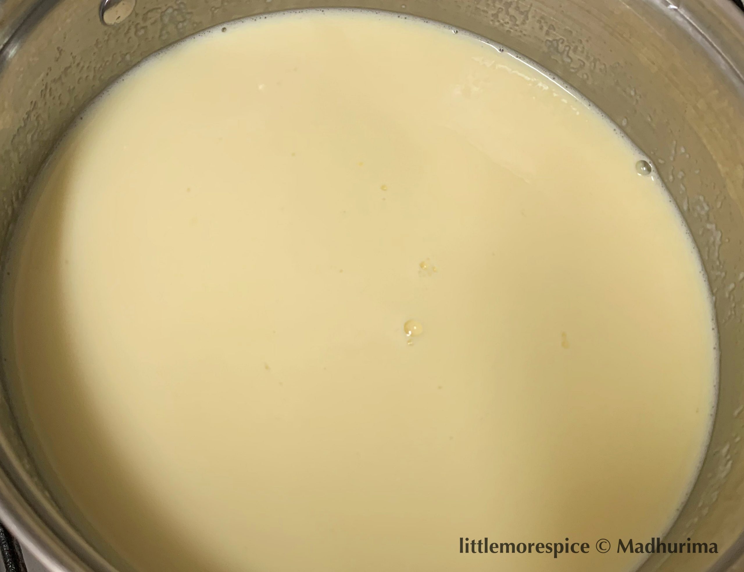 Easy Homemade Vanilla Custard - Little More Spice